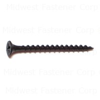 #6 X 2 Black Phosphate Coarse Phillips Bugle Head Drywall Screws – 100 Count