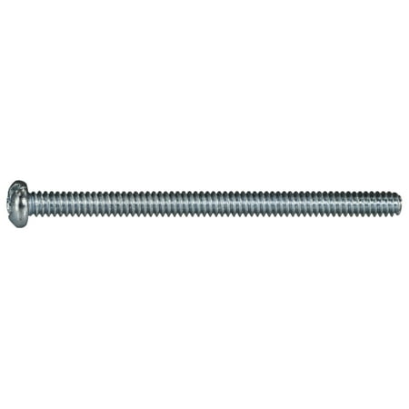 6-32 X 2 Zinc Plated Steel Combo Round Head Machine Screws – Coarse Thread