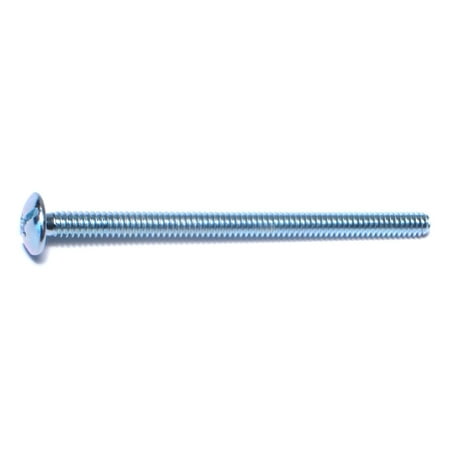 10-24 X 3 Zinc Plated Steel Combo Truss Head Machine Screws Msts-200