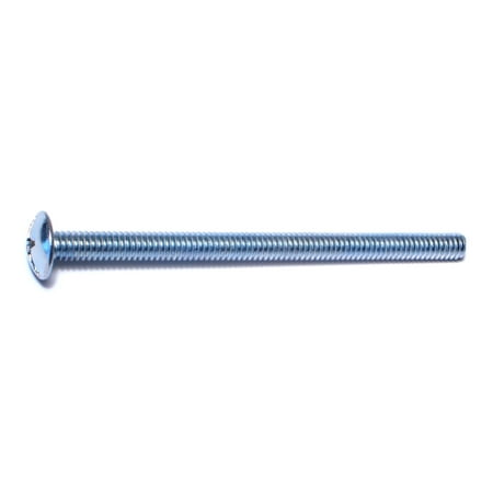 1/4-20 X 4 Zinc Plated Steel Combo Truss Head Machine Screws Msts-236
