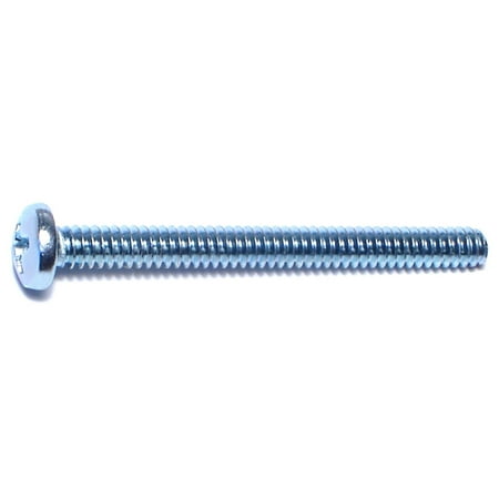 6-32 X 1-1/2 Zinc Phillips Pan Machine Screws – Pack Of 100