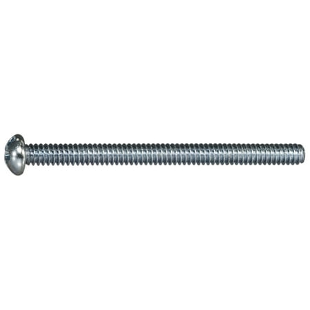 #10-24 X 2-1/2 Zinc Plated Steel Combo Round Head Machine Screws