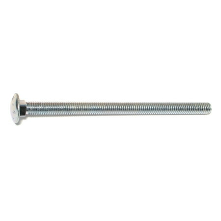 3/8-16 X 6 Zinc Plated Grade 2 Carriage Bolts – Coarse Thread Steel