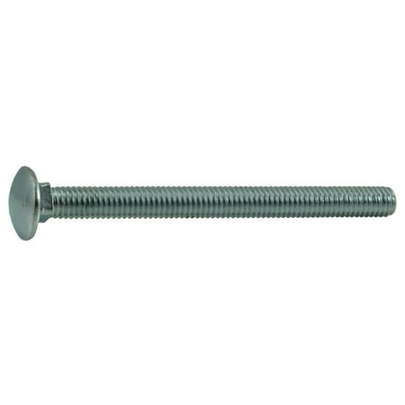 3/8-16 X 4-1/2 Zinc Plated Grade 2 Carriage Bolts – Coarse Thread
