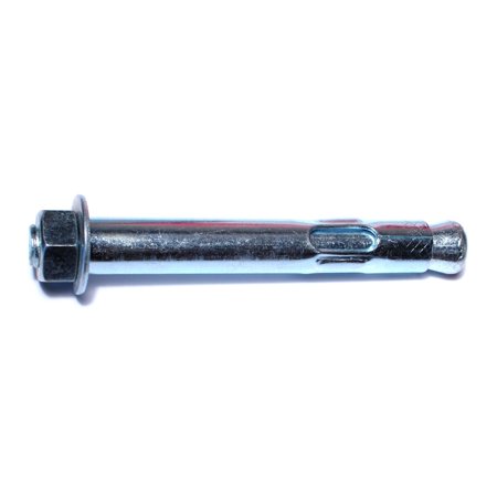 5/8 x 4-1/4 Zinc Hex Nut Sleeve Anchors
