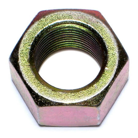 1-14 Yellow Zinc Grade 8 Fine Thread Hex Nuts – Durable Steel Fasteners