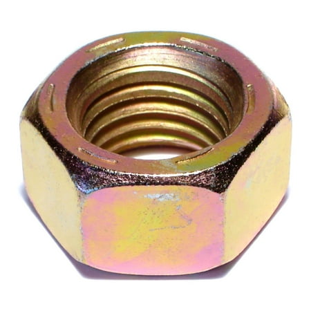 7/8-9 Yellow Zinc Grade 8 Coarse Hex Nuts – Durable Steel Fasteners