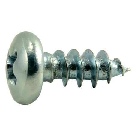 8 x 3/8 Zinc Phillips Pan Sheet Metal Screws