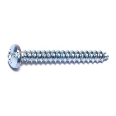 7 x 1-1/4 Zinc Combo Pan Sheet Metal Screws