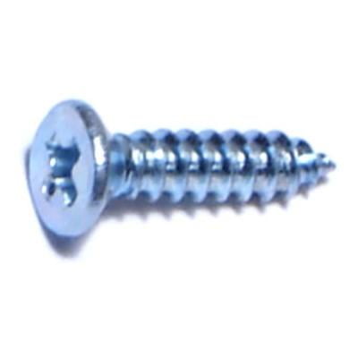 4 x 1/2 Zinc Phillips Flat Sheet Metal Screws