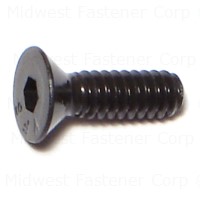 Flat Socket Cap Screws 10-24 X 5/8 Inch Black Oxide Finish – Durable Fasteners