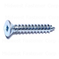 Square Drive Flat Sheet Metal Screws 14 X 1-1/2 Zinc Coated – Durable Fasteners
