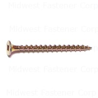 Square Drive All Purpose Screws 6 X 2 Yellow Zinc – Versatile Fasteners For Every Project