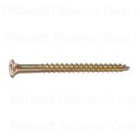 Square Drive All Purpose Screws 8 X 2-1/2 Yellow Zinc – Durable Fasteners