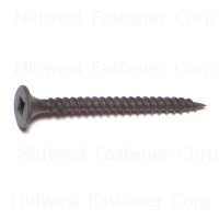 Fine Square Drive Drywall Screws 6 X 1-5/8 Black Phosphate – Durable And Versatile