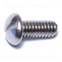 Slotted Round Machine Screws 1/4-20 X 5/8 Stainless Steel – Durable Fasteners