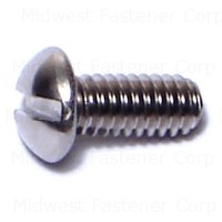 Slotted Round Machine Screws 8-32 X 3/8 Inch Stainless Steel – Durable Fasteners