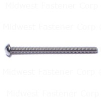 Slotted Round Machine Screws 6-32 X 2 Stainless Steel – Durable Fasteners