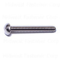 Slotted Round Machine Screws 6-32 X 1 Inch Stainless Steel – Durable Fasteners