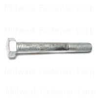 Coarse Hex Cap Screws 1-8 X 8 Inches Galvanized Steel – Durable Fasteners