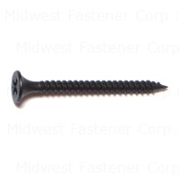 Bugle Drywall Screws 6 X 1-5/8 Black Phosphate – 100 Count