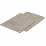 Felt Pad Sheets, Self-Adhesive, Tan, 4.5 x 6-In., 2-Pk.