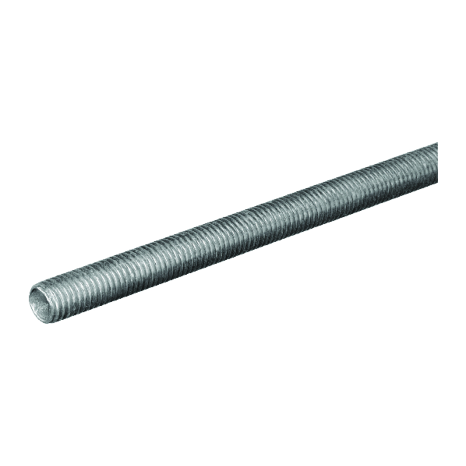 Steelworks 3/8 In. X 72 In. Zinc-plated Steel Threaded Rod