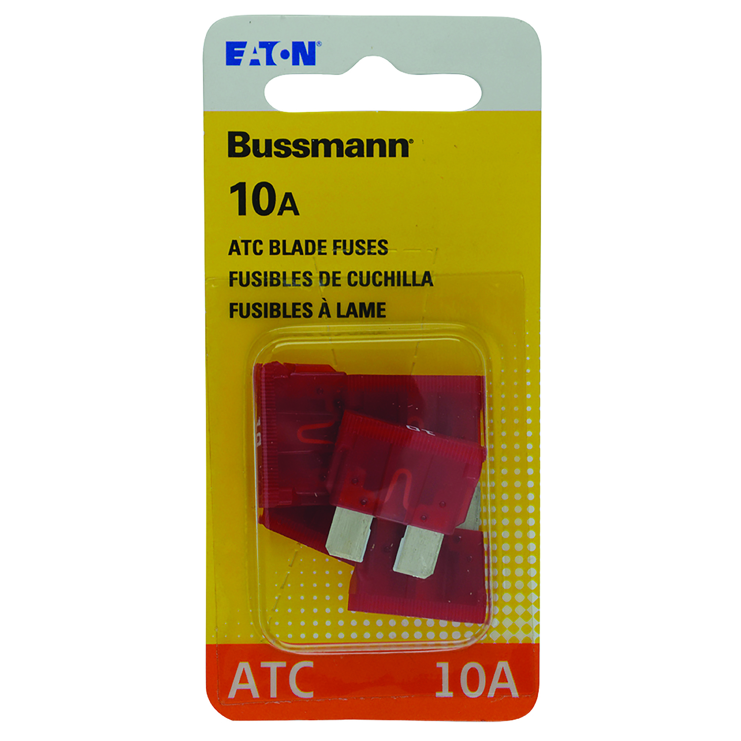 Automotive Blade Fuses, Red, 10-Amp, 5-Pk.