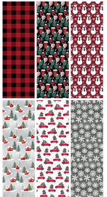 Traditional Christmas Wrapping Paper – 35 Square Feet Of Festive Design