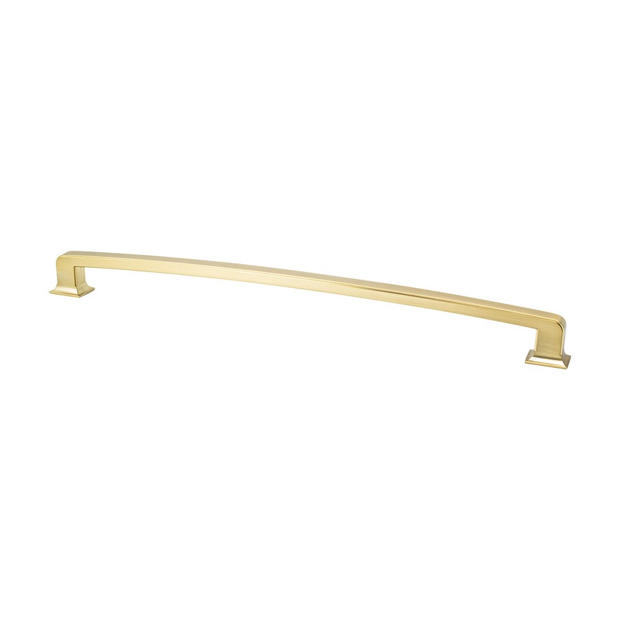 Hearthstone Appliance Pull 18″ Center to Center Modern Brushed Gold Berenson 2157-1MDB-P