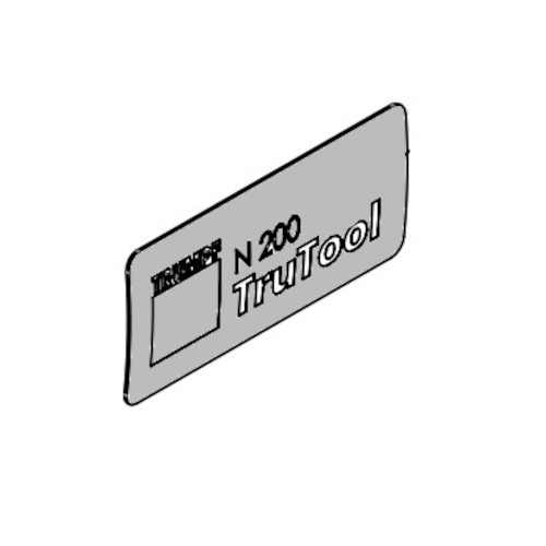 Trumpf 2546722 Company Nameplate, Nibblers TruTool N 200 (3A5)