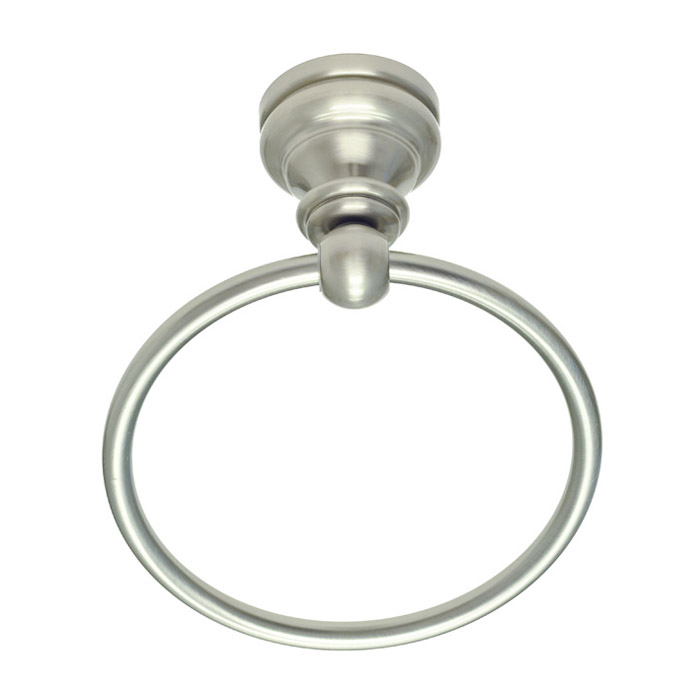 BHP 2804SN Ocean Beach Towel Ring, Satin Nickel