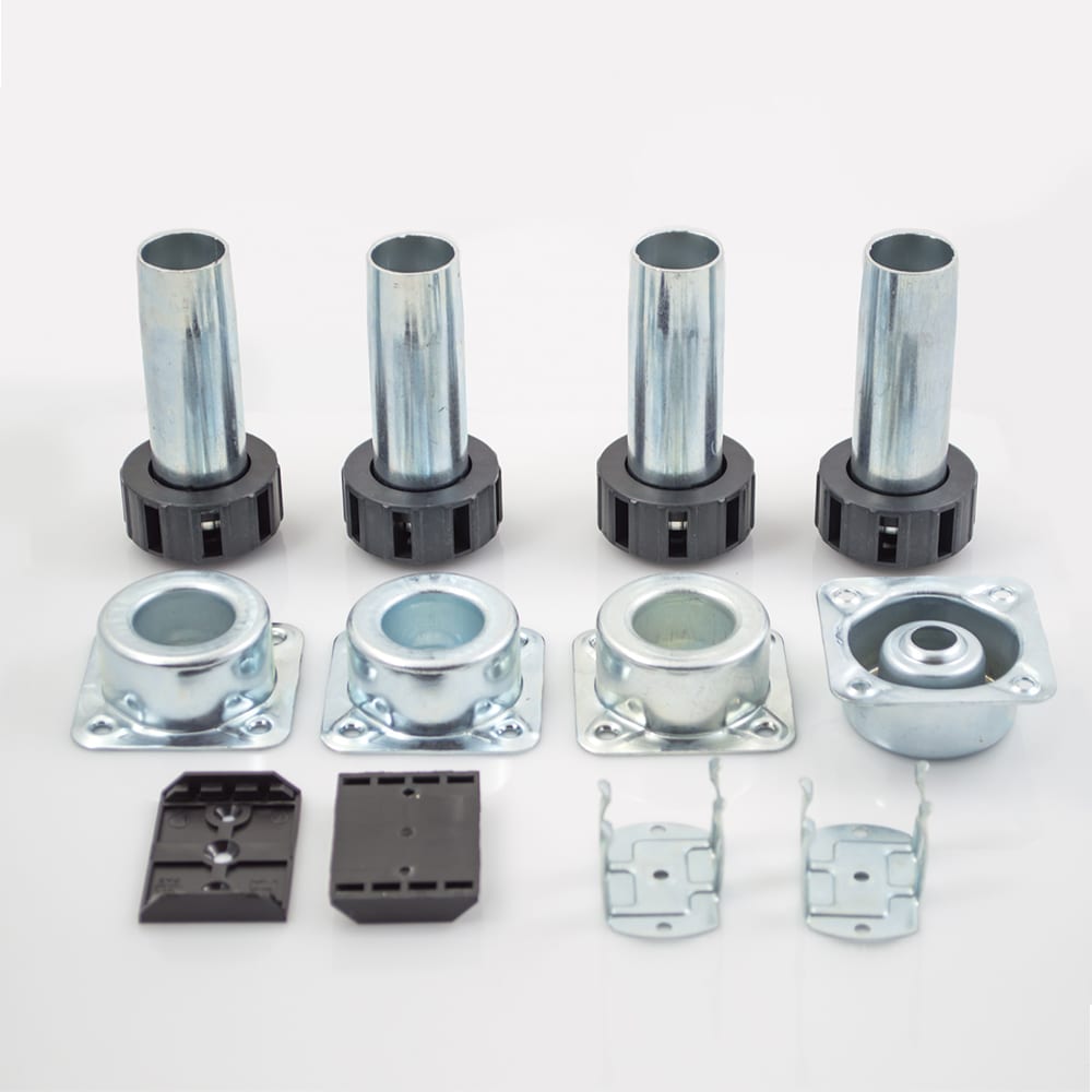 Metal Cabinet Leveler Set with Height Adjustment 4″ H Peter Meier 400-028B