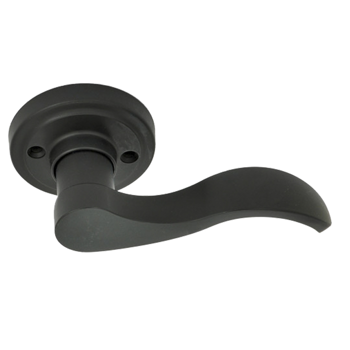 BHP 45344BLKRT Twin Peaks Lever, Matte Black, Left Hand