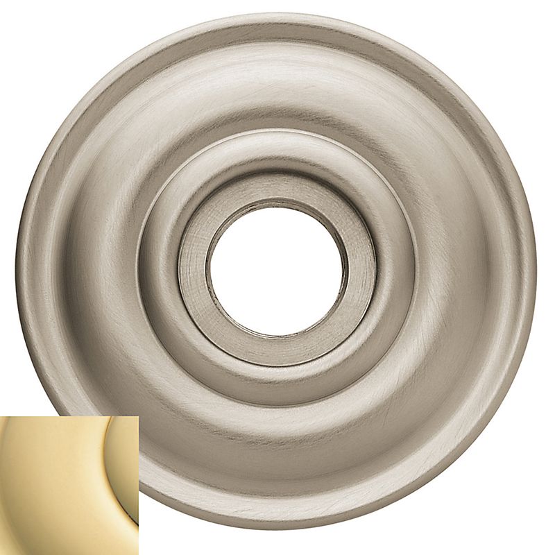Baldwin 5048031FD Dummy Pair 2-5/8″ Rose Unlacquered Brass