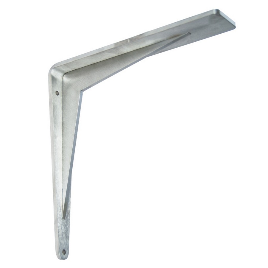 8″ x 2″ x 8″ Chevron Countertop Support Bracket Stainless Federal Brace 40217