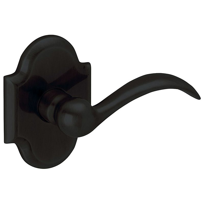 Baldwin 5452V190RMR Right Hand 5452V Lever Less Rose – Satin Black Finish