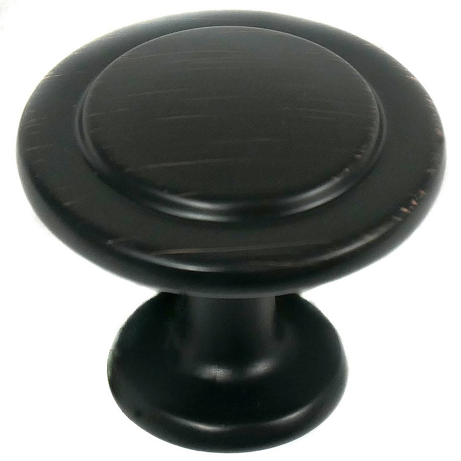 Newport Knob 1-3/8″ Dia Oil Rubbed Bronze Laurey 57066