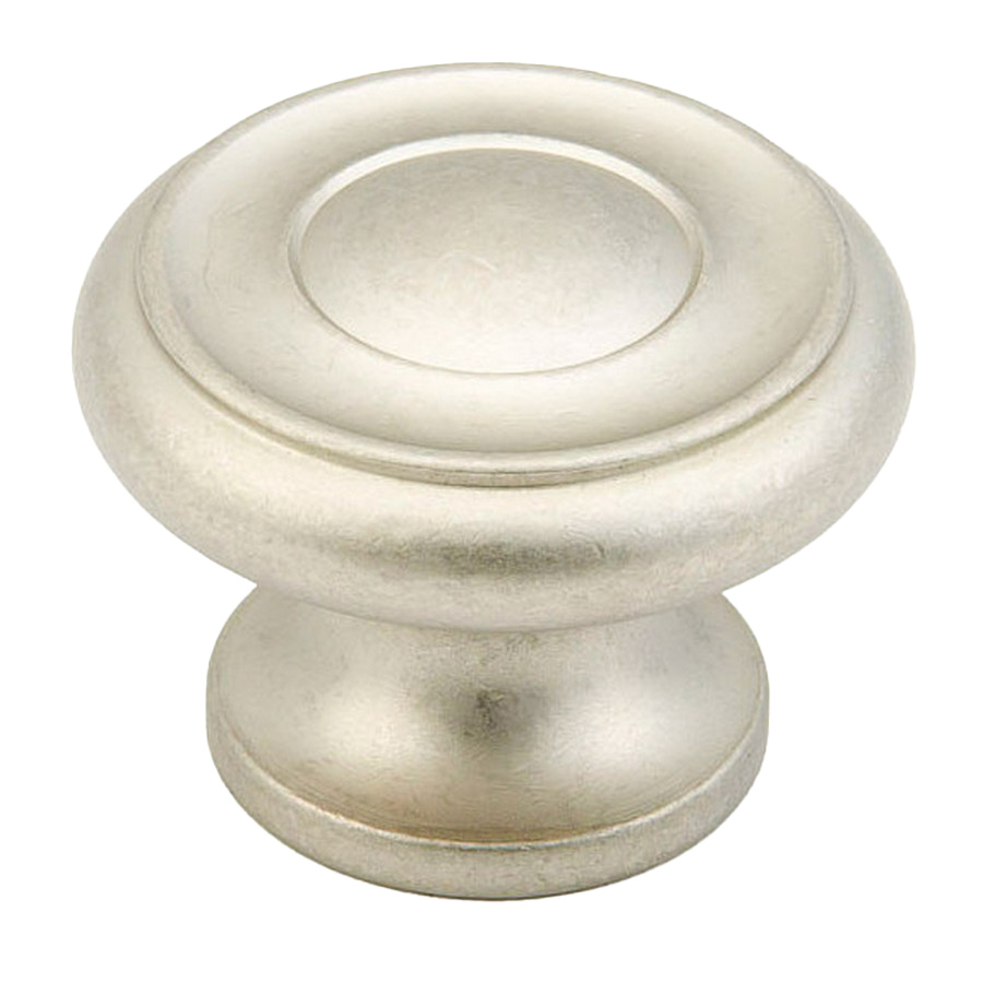 Traditional Designs Knob 1-1/2″ Diameter Distressed Nickel Schaub 704-DN