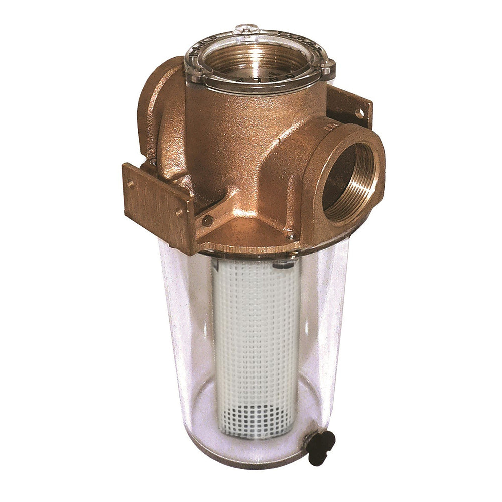 GROCO ARG-755 Series 3/4″ Raw Water Strainer w/Non-Metallic Plastic Basket [ARG-755-P]