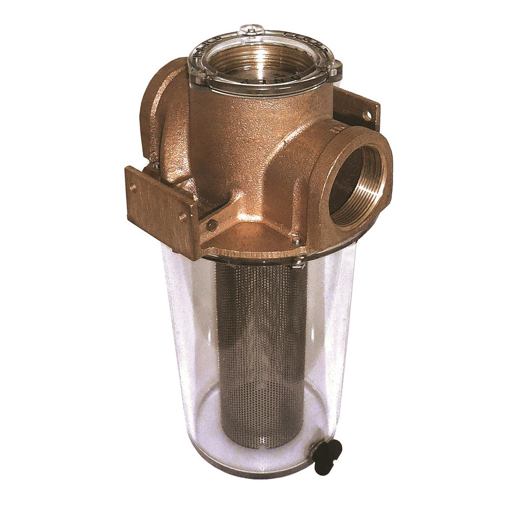GROCO ARG-1000 Series 1″ Raw Water Strainer w/Stainless Steel Basket [ARG-1000-S]