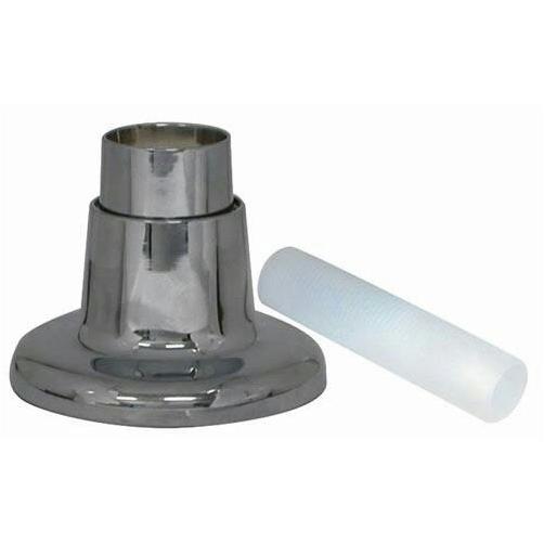80619 Universal Chrome Handle Flange For Wall And Floor Applications