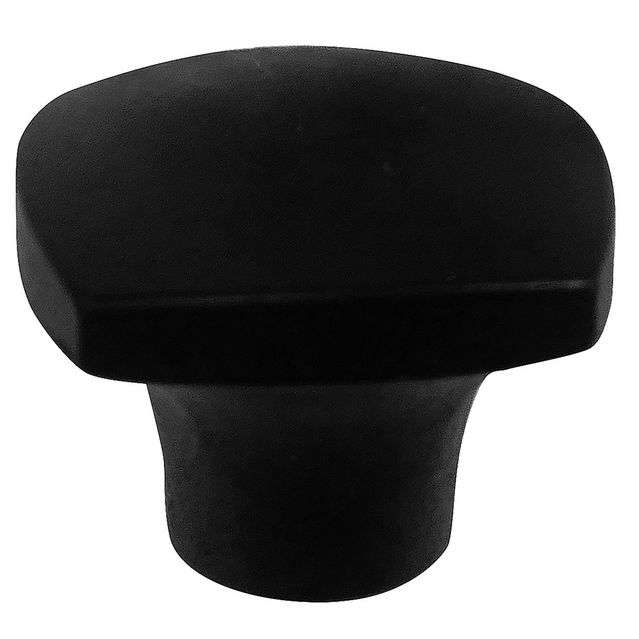 Aventura Knob 1-1/4″ Dia Matte Black Laurey 74420