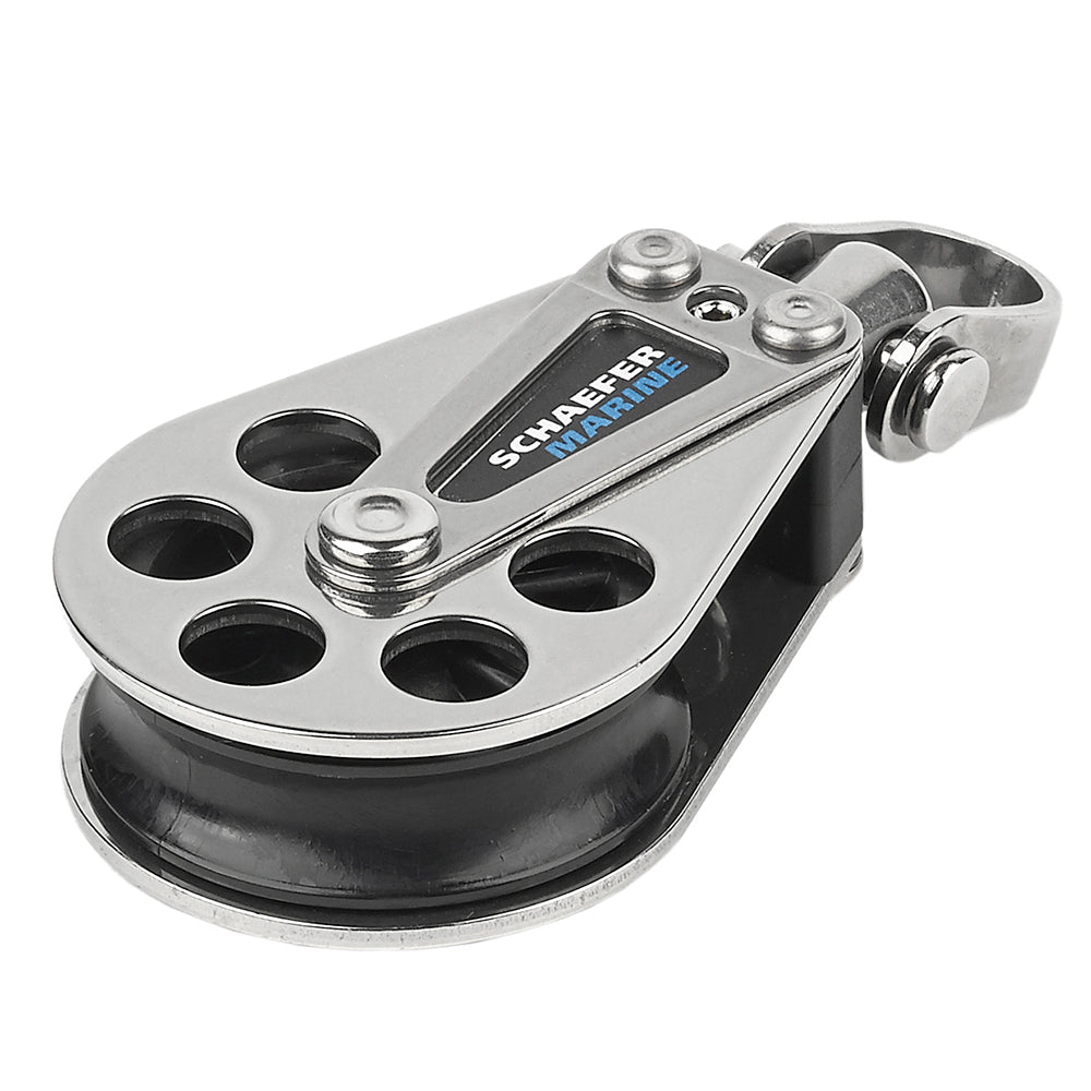 Schaefer Single Stainless Steel Block – 51mm Sheave [505-05]
