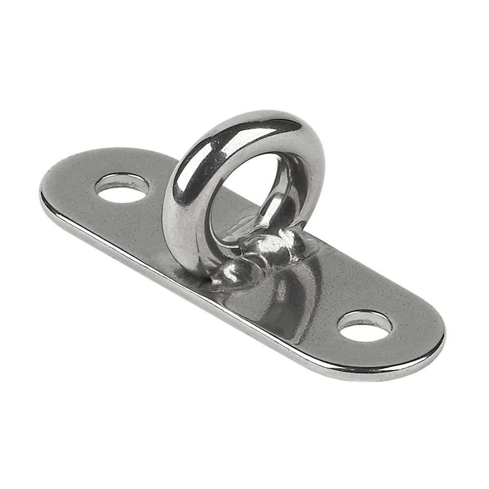 Schaefer Stainless Steel Welded Pad Eye – 1-7/8″L x 5/8″W [78-02]