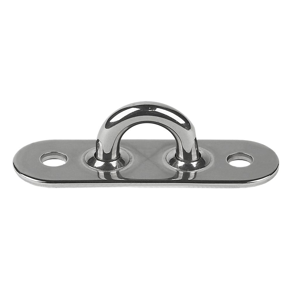 Schaefer Stainless Steel Welded Pad Eye – 2″L x 5/8″W [78-03]