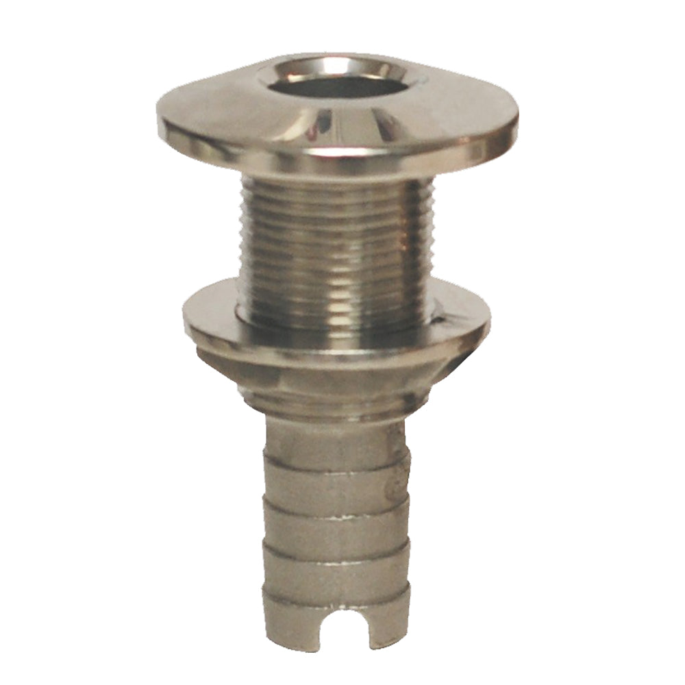 GROCO Stainless Steel Hose Barb Thru-Hull Fitting – 2″ [HTH-2000-S]