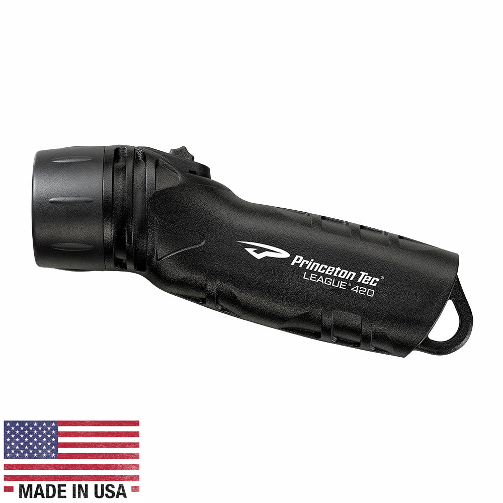 Princeton Tec League LED Flashlight – Black [LG4-BK]