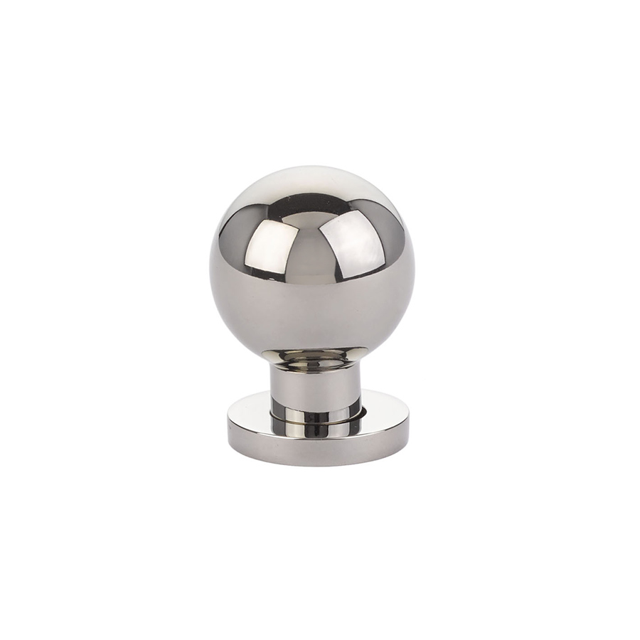 Emtek 86152US14 Modern Globe 1″ Polished Nickel Cabinet Knob with Lifetime Finish