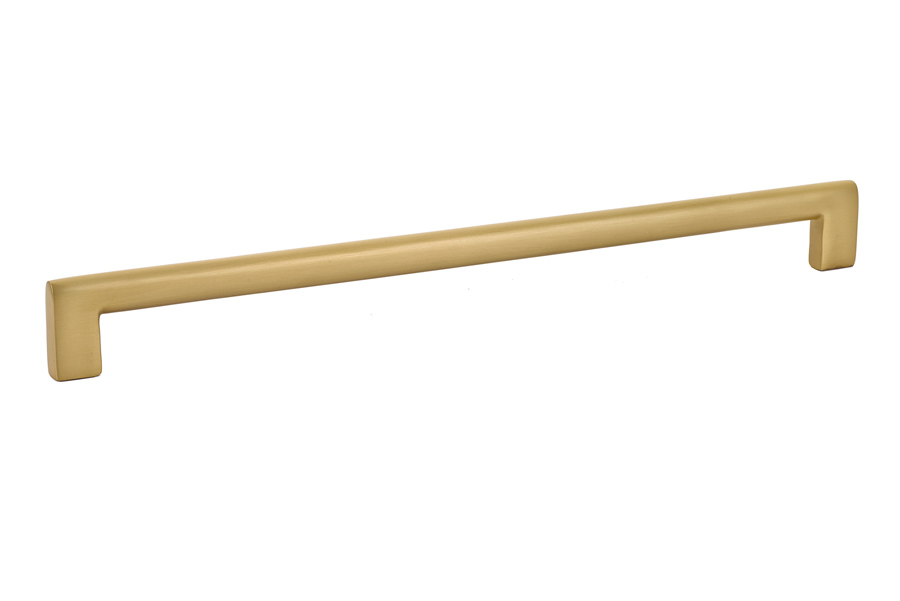 Emtek 86166US4 Trail 12″ Satin Brass Cabinet Pull